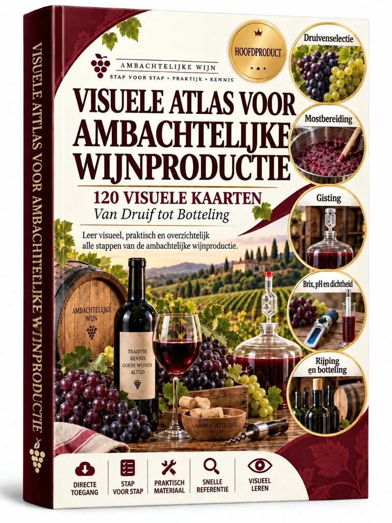 Compleet Combo Visuele Atlas van Ambachtelijke Wijnproductie