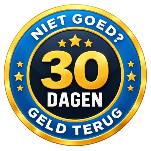 30 dagen niet-goed-geld-teruggarantie